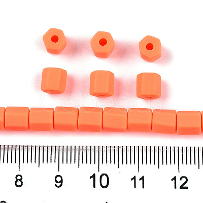 Handmade Polymer Clay Beads Strands CLAY-T021-02L-1