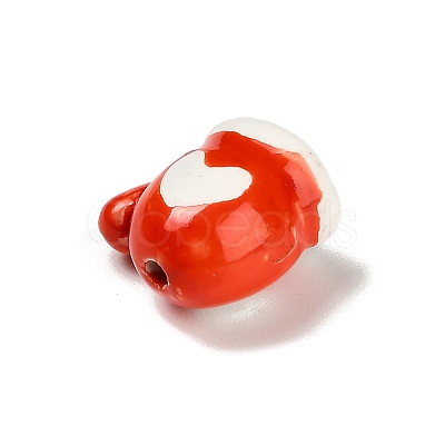 Christmas Handmade Porcelain Beads LS-PORC-L081-01E-1