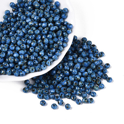 Baking Paint Glass Seed Beads SEED-N011-03A-1