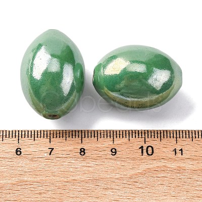 Handmade Polymer Clay Beads PORC-K005-01B-02-1