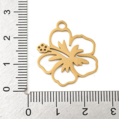 Ion Plating(IP) 304 Stainless Steel Pendants STAS-B056-17G-03-1