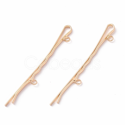 Iron Hair Bobby Pin Findings IFIN-B127-06KCG-1