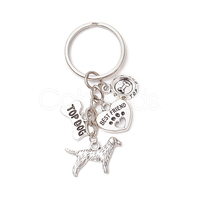 2Pcs Alloy Keychains KEYC-JKC01191-1