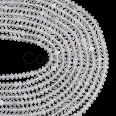 Natural White Agate Beads Strands G-C280-A11-01-1