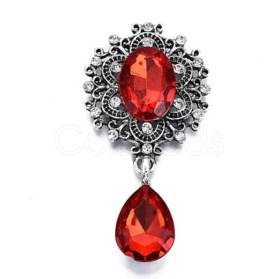 Alloy Flat Back Cabochons RB-S063-D11-1