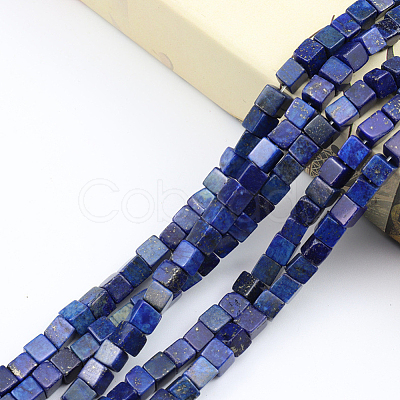 2 Strands Natural Lapis Lazuli Beads Strands G-PA0001-78-1