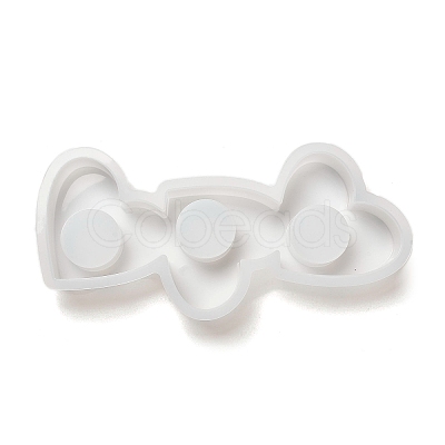 DIY Heart Candlesticks Silicone Molds DIY-G113-10B-1