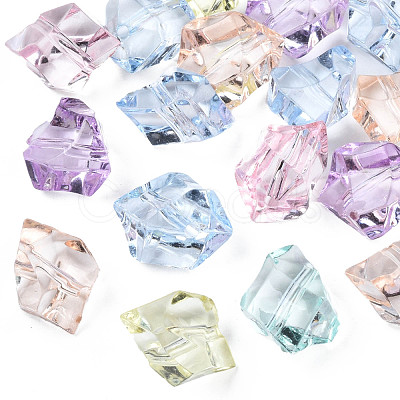 Transparent Acrylic Beads TACR-S134-026-1