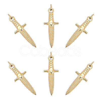 6Pcs 304 Stainless Steel Pendants STAS-UN0031-18-1