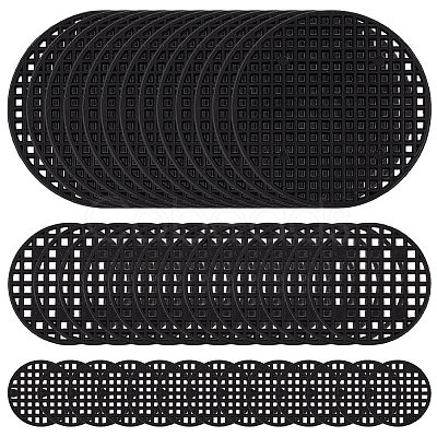 180Pcs 3 Styles Plastic Planter Flower Pot Hole Mesh Pad FIND-GO0002-79-1