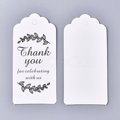 Thank You for Celebrating with Us Paper Gift Tags DJ-CDIS-K002-I01-A-1