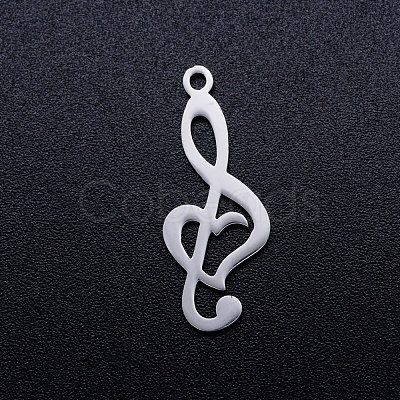 Tarnish Resistant 201 Stainless Steel Pendants STAS-Q201-JN330-1-1