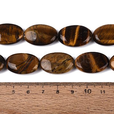 Natural Tiger Eye Beads Strands G-Q606-109-1