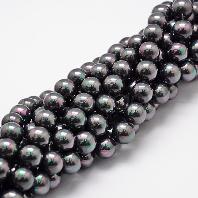 Shell Pearl Bead Strands X-BSHE-L025-05-10mm-1