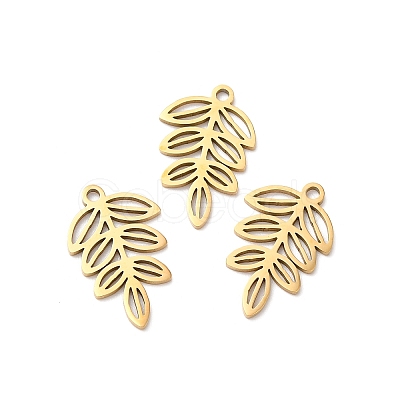 201 Stainless Steel Pendants STAS-I199-A01-G-1