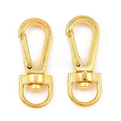 Zinc Alloy Swivel Clasps AL-CBAC079-23G-1