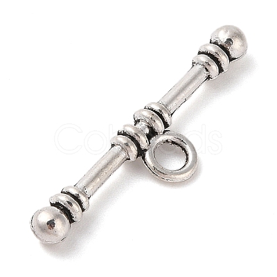 Tibetan Style Alloy Tggle Clasps FIND-C060-055B-AS-1