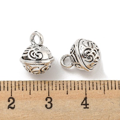 Tibetan Style Alloy Charms FIND-M011-07AS-1