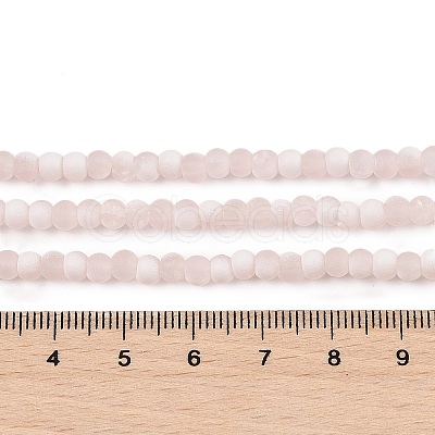 Frosted Crackle Glass Beads X1-GLAA-U001-4mm-M12-1