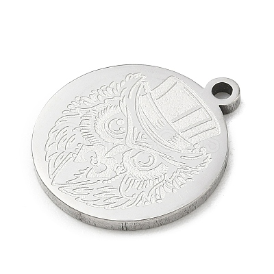 201 Stainless Steel Pendants SA-CBA3D3A-05P-02-1