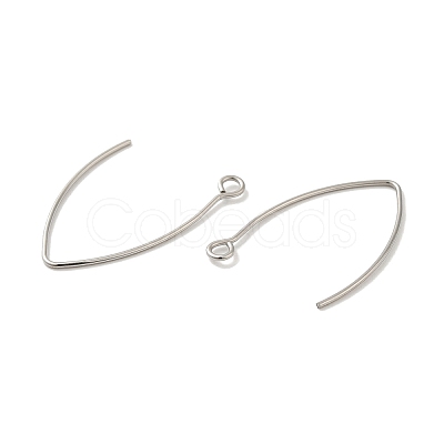 Non-Tarnish 316 Surgical Stainless Steel Earring Hooks STAS-P336-07B-P-1