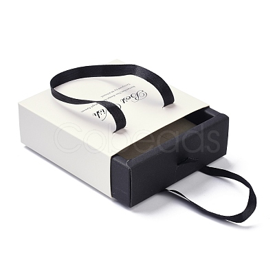 Paper Drawer Jewelry Set Box CON-P015-03C-1