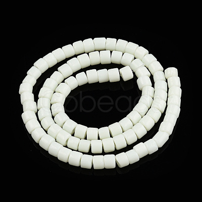 Opaque Solid Glass Bead Strands GLAA-N047-09-F01-1