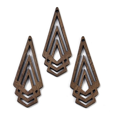 Walnut Wood Pendants WOOD-A025-08-1