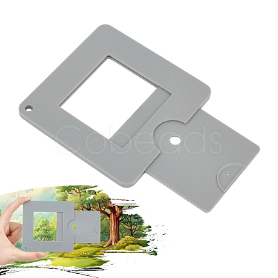 Square Plastic Fibonacci Composition View F
inder AJEW-WH0651-03-1
