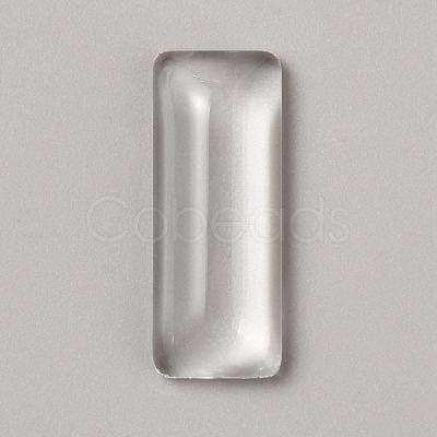 Transparent Glass Cabochons GLAA-WH0038-27A-1
