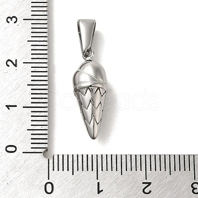 Non-Tarnish 304 Stainless Steel Pendants STAS-B053-33P-1