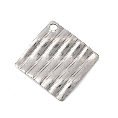 304 Stainless Steel Pendants STAS-D217-03P-1