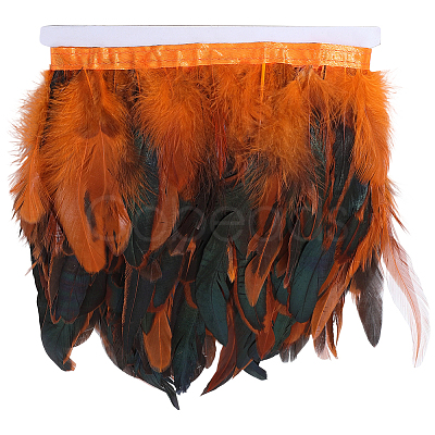 1 Bundle Fashion Feather Cloth Strand Costume Accessories DIY-GF0012-59A-1