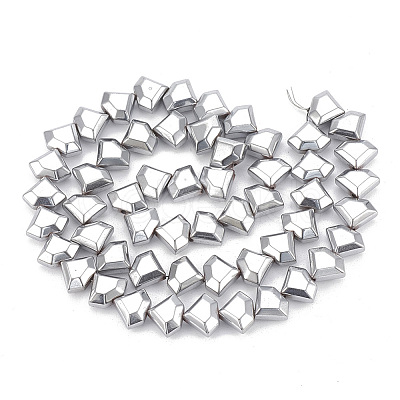 Electroplate Non-magnetic Synthetic Hematite Beads Strands G-T061-111I-1