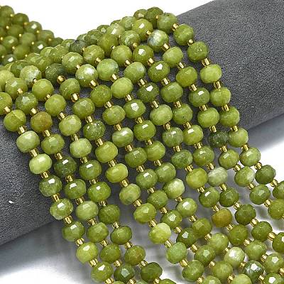 Natural Chinese Jade Beads Strands G-K389-E85-01-1