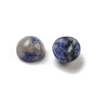 Natural Blue Spot Jasper Cabochons G-H309-03-57-1