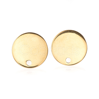 304 Stainless Steel Stud Earring Findings X-STAS-Q223-08A-1