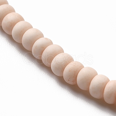 Handmade Frosted Porcelain Beads PORC-E017-01D-1