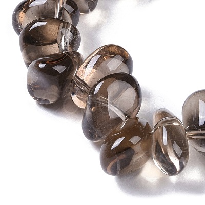 Natural Smoky Quartz Beads Strands G-B072-D01-02-1