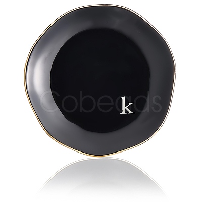 Round Ceramic Jewelry Dish AJEW-WH20067-015C-1