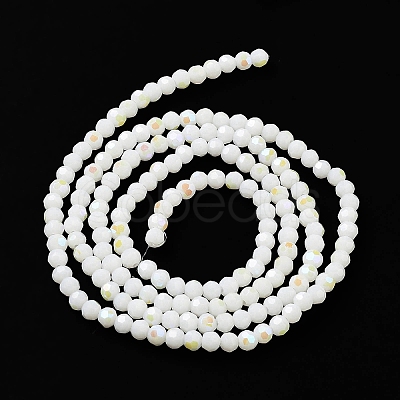 Opaque Glass Beads Strands EGLA-A035-P3mm-L01-1