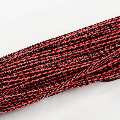 Braided Imitation Leather Cords LC-S005-061-1
