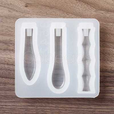 DIY Drop & Bamboo Stick Handle Silicone Molds DIY-C055-04-1
