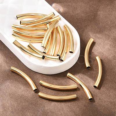 SHEGRACE Brass Tube Beads XGRPCP014-255G-1