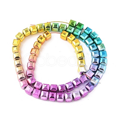 Electroplated Synthetic Non-magnetic Hematite Beads Strands G-A263-H01-03-1