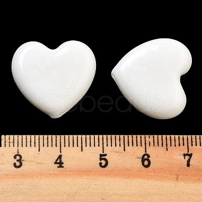 Heart Handmade Lampwork Beads LAMP-U003-01J-1