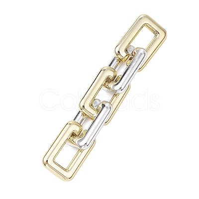 3Pcs CCB Plastic Handmade Cable Chains AJEW-JB01363-1