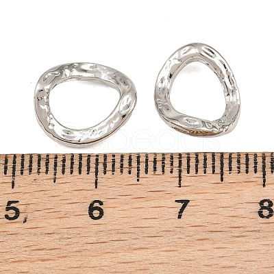 Hammered Brass Linking Rings KK-CBA5CB0-44P-1