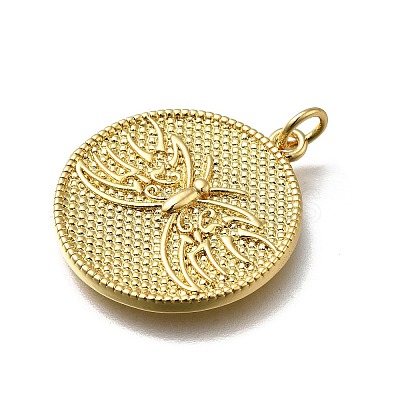 Brass Pendants KK-C090-41G-04-1