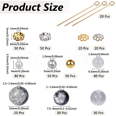 DIY Jewelry Making Findings Kits DIY-SP0002-82C-1